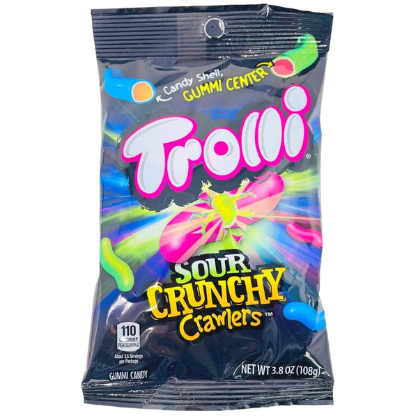 Trolli Sour Crunchy Crawlers 3.8oz - 12 Pack