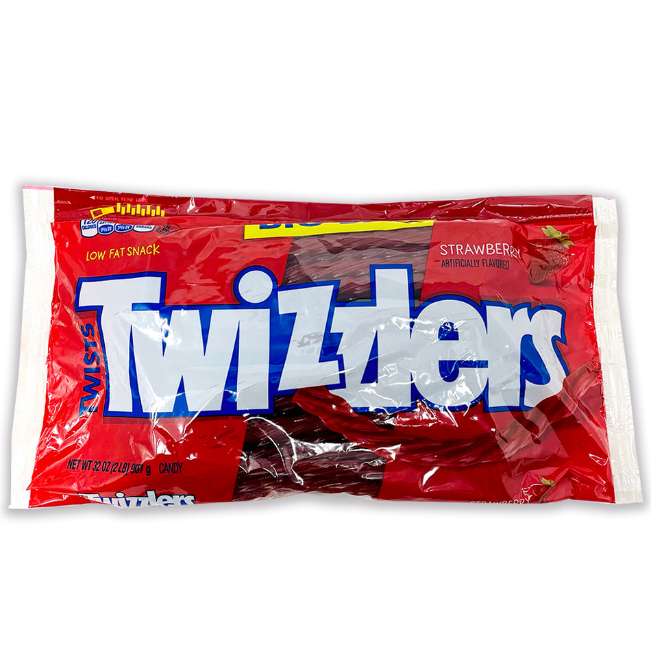 Twizzlers TWISTS Strawberry 907g - 12 Pack