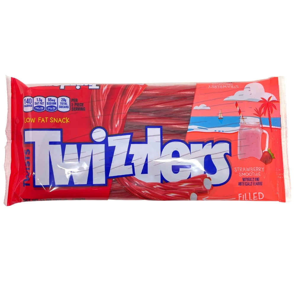 Twizzlers Strawberry Smoothie Twists 11oz - 12 Pack
