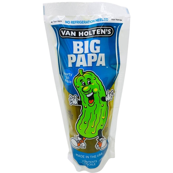 Van Holten's Jumbo Big Papa Pickle 196g - 12 Pack
