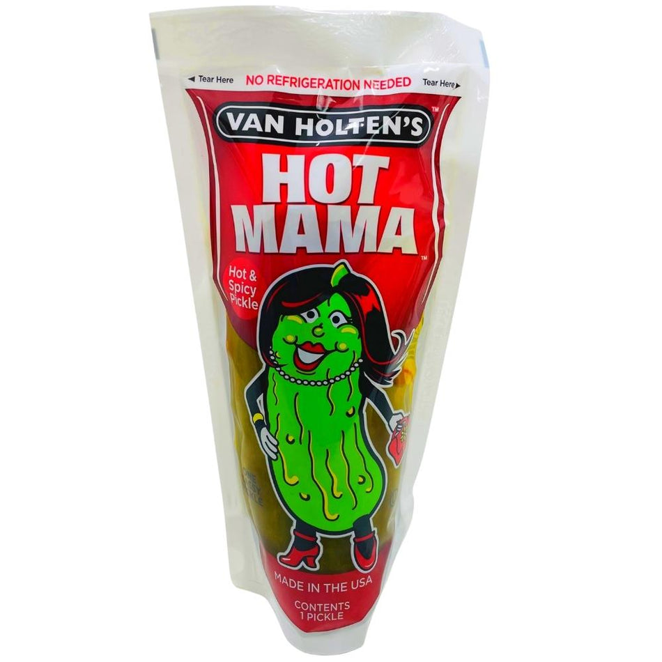 Van Holten's Jumbo Hot Mama Pickle 196g - 12 Pack