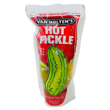 Van Holten's Jumbo Hot Pickle 196g - 12 Pack