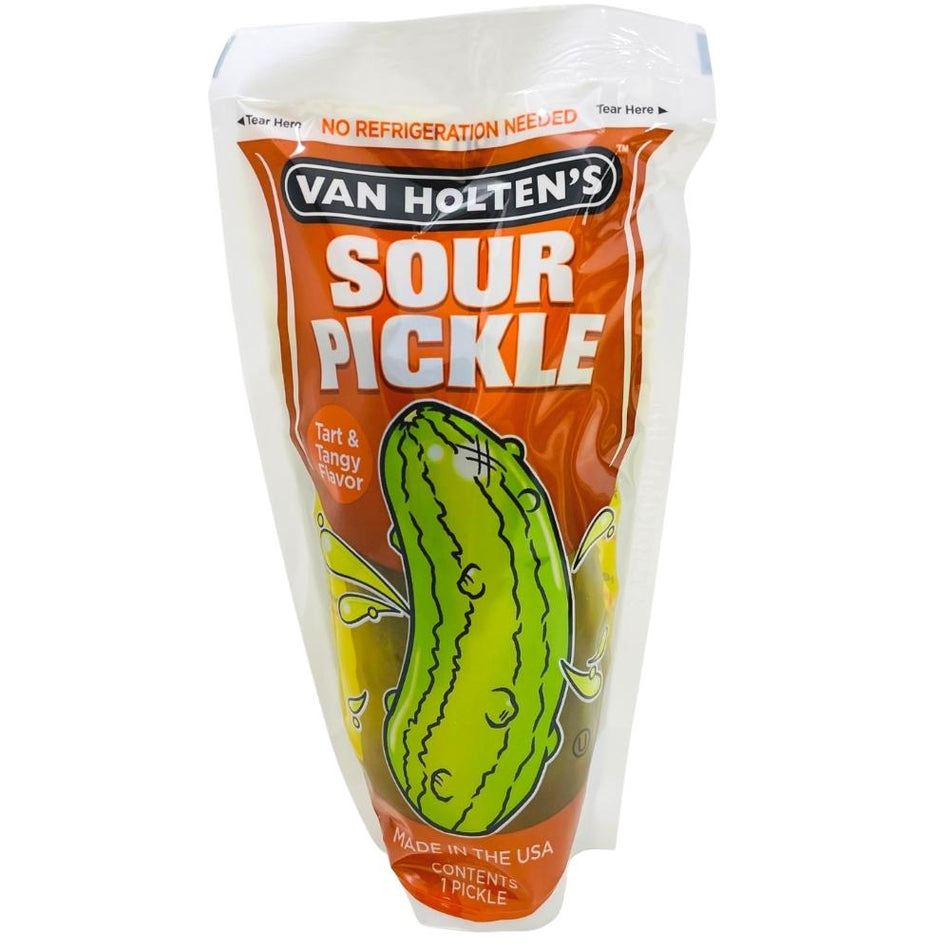 Van Holten's Jumbo Sour Sis Pickle 196g - 12 Pack