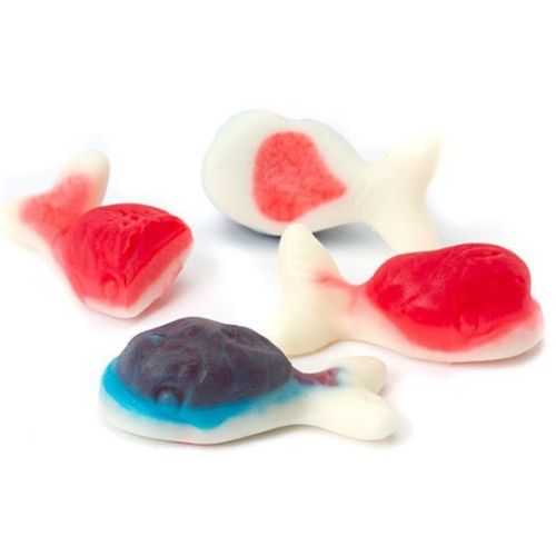 Vidal Gummi Whales Jelly Filled Gummy Candy