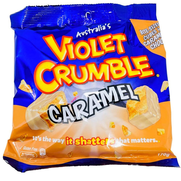 Violet Crumble Honeycomb Caramel chocolate Australia candy wholesale