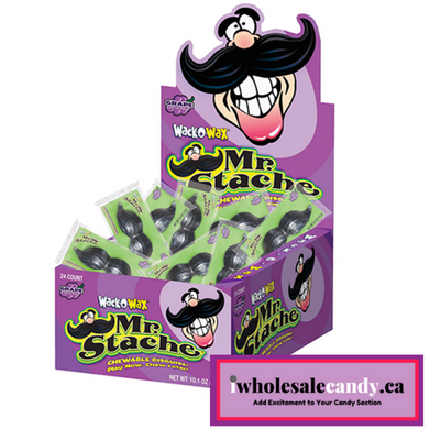 Wack-O-Wax Wax Mustache Retro Candy