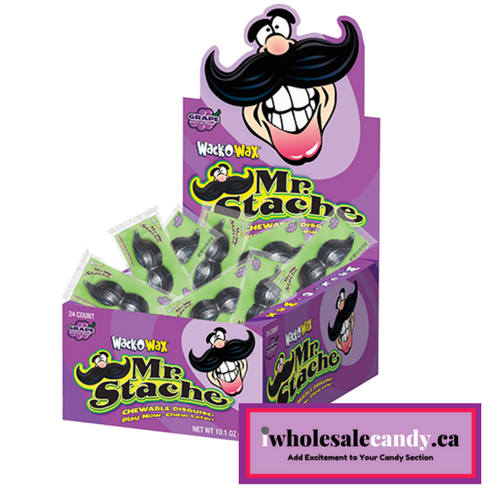 Wack-O-Wax Wax Mustache Retro Candy