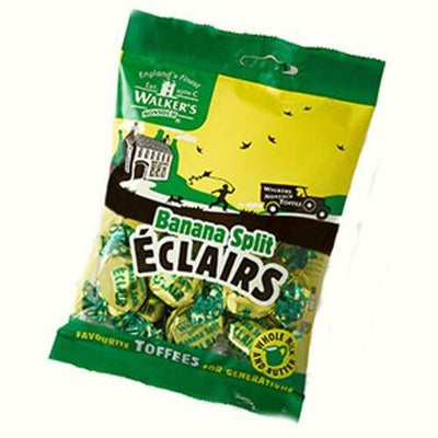 Walker's Nonsuch Banana Split Eclairs Bags British Candy