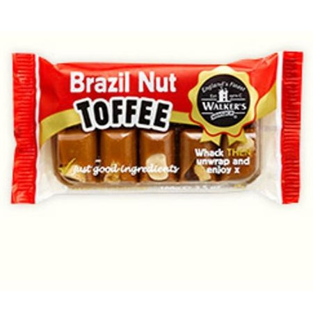 Walker's NonSuch Brazil Nut Toffee Bars Old Fashioned British Candy