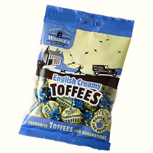 Walker's Nonsuch English Creamy Toffees Bags British Candy
