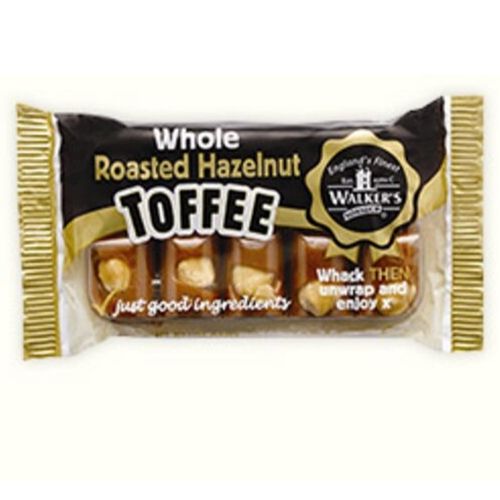 Walker's NonSuch Hazelnut Toffee Bars Old Fashioned British Candy