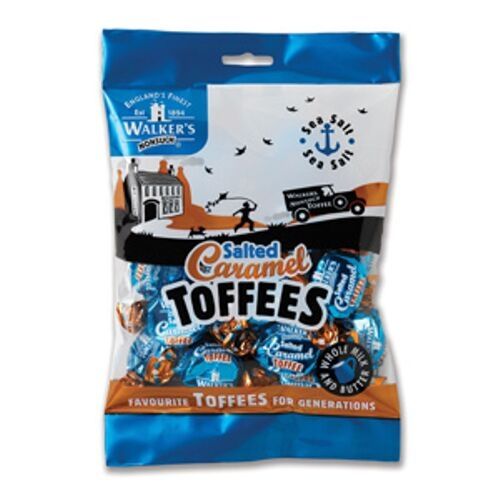 Walker's NonSuch Salted Caramel Toffees Bags British Candy