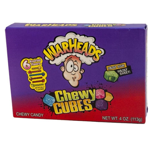 WarHeads Sour Chewy Cubes Theater Box Wholesale Candy Toronto