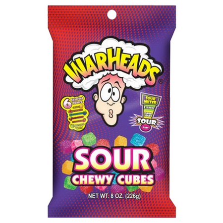 WarHeads Sour Chewy Cubes Candy