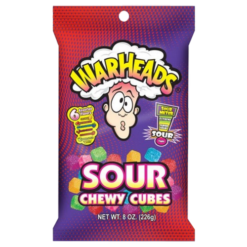 WarHeads Sour Chewy Cubes Candy