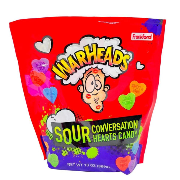 Warheads Conversation Hearts - 13oz