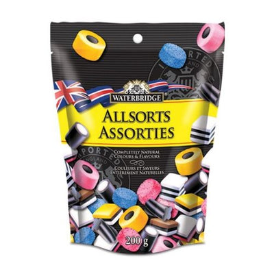Waterbridge English Liquorice Allsorts - British Candy  - Licorice Allsorts