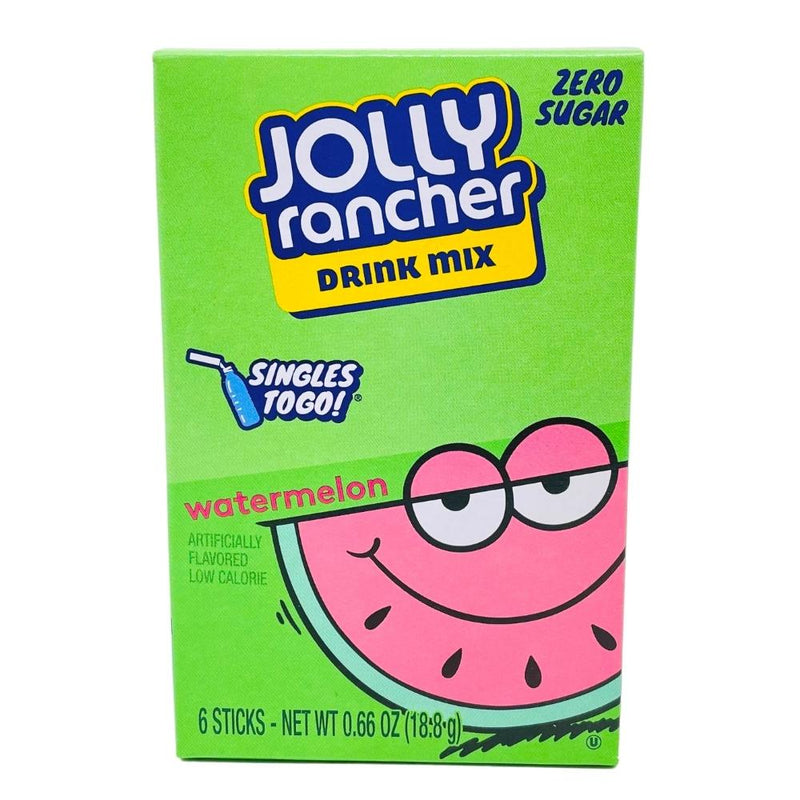 Jolly Rancher Singles To Go Watermelon Drink Mix- 12 Pack