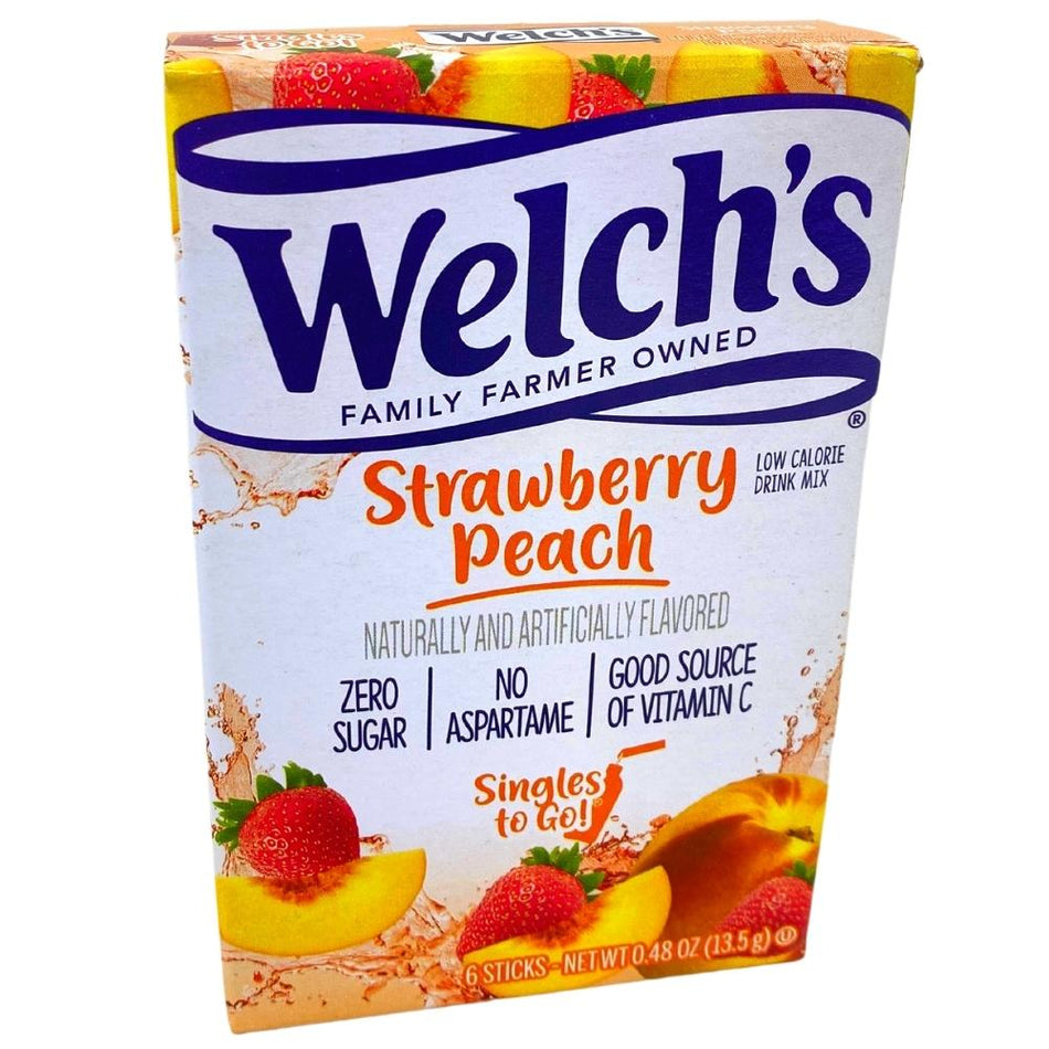 Welch's Singles to Go Strawberry Peach - 12 Pack