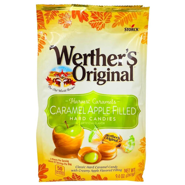 Werthers Original Caramel Apple Filled Candies 9.4oz - 8 Pack