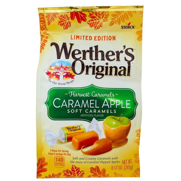 Werthers Original Soft Apple Caramels 8.57oz - 8 Pack