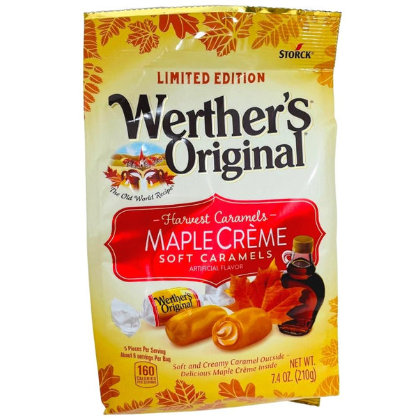 Werthers Original Soft Maple Creme Caramels 7.4oz - 8 Pack