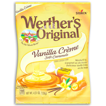 Werther's Vanilla Soft Eclairs Caramels - 12 Pack