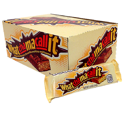 Whatchamacallit Candy Bar 1.6 oz-Box of 36-American Chocolate Bars