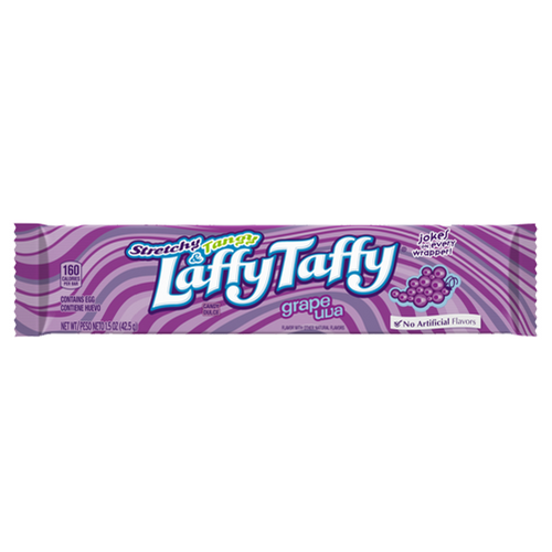 Wonka Laffy Taffy Grape Retro Candy