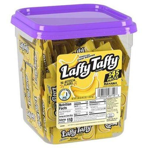 Wonka Laffy Taffy Banana-145 CT Tub