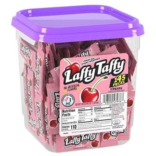 Wonka Laffy Taffy Cherry-145 CT Tub