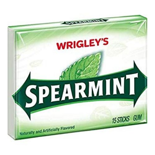 Wrigley's Spearmint Gum 15 Stick Packs