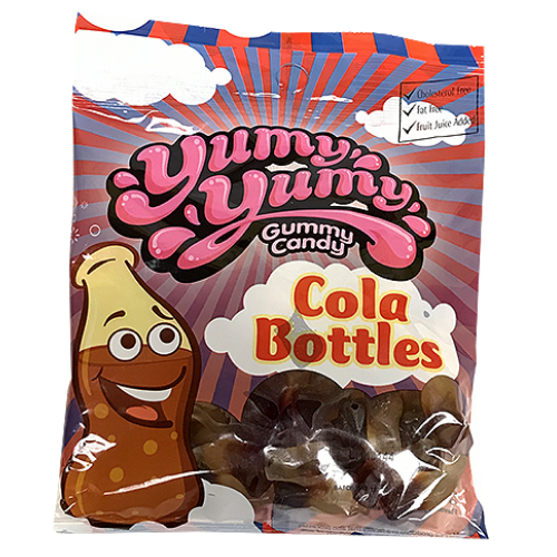 Yumy Yumy Cola Bottles Gummy Candy-Halal Certified