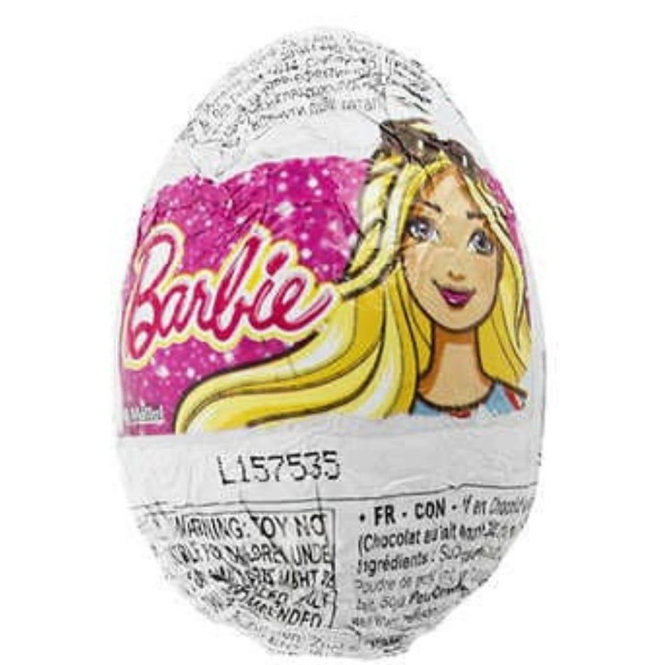 Zaini Barbie Chocolate Surprise Eggs 20g - 24CT