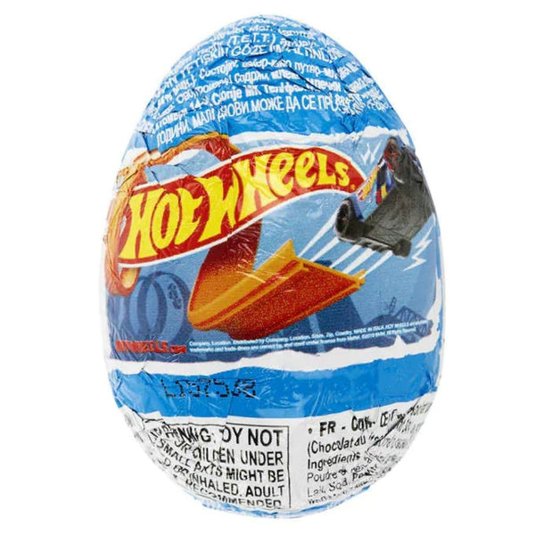 Zaini Hot Wheels Chocolate Surprise Eggs 20g - 24CT iWholesaleCandy.ca Canada